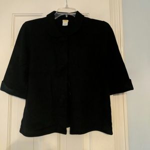 Cashmere J. Crew Snap Front Cardigan, Never Worn